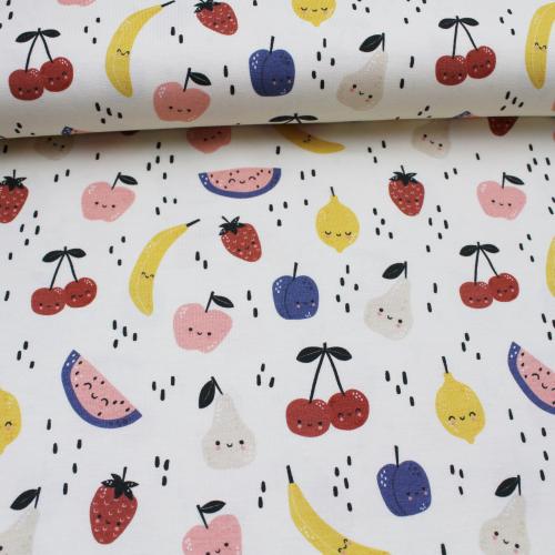 Jersey "Freche Früchte" Erdbeeren Bananen Kirschen
